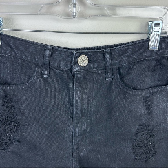 Mumu Blue by Show me your Mumu Houston High-Waisted shorts midnight black wash - Picture 2 of 13